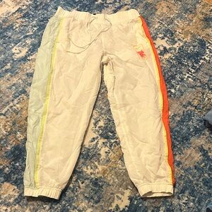 Nike neon detail windbreaker joggers size large